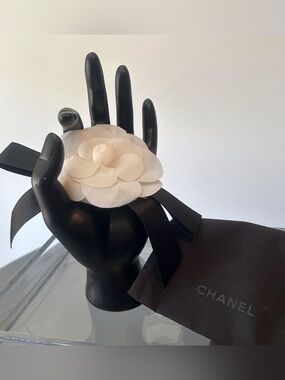 VTG Chanel Employee Camelia Brooch